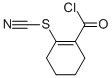 Thiocyanic acid, 2-(chlorocarbonyl)-1-cyclohexen-1-yl ester (9CI) 구조식 이미지