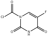 1(2H)-Pyrimidinecarbonylchloride,5-fluoro-3,4-dihydro-2,4-dioxo-(9CI) Structure