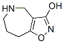 2H-Isoxazolo[4,5-c]azepin-3(4H)-one,5,6,7,8-tetrahydro-(9CI) Structure