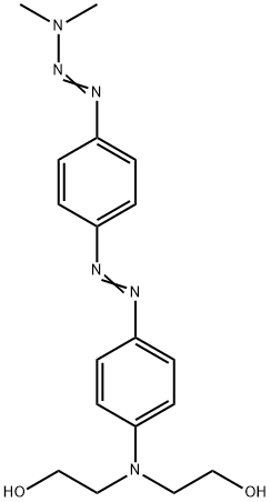 2,2'-[[4-[[4-(3,3-dimethyltriazen-1-yl)phenyl]azo]phenyl]imino]bisethanol 구조식 이미지