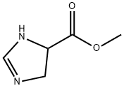 1H-Imidazole-4-carboxylic acid, 4,5-dihydro-, methyl ester (9CI) Structure