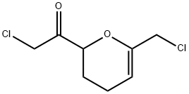 Ethanone, 2-chloro-1-[6-(chloromethyl)-3,4-dihydro-2H-pyran-2-yl]- (9CI) Structure