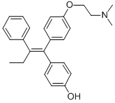 (Z)-4-하이드록시타목시펜 구조식 이미지