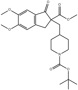 652130-41-1 1-t-BOC-[4-((5,6-diMethoxy-2-Methoxycarbonylindan-1-on)-2yl)
Methyl]piperidine