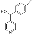 1,1-(4-FLUOROPHENYL)-(PYRIDIN-4-YL)METHANOL Structure