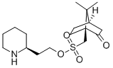 2-(S)-(2-HYDROXYETHYL)PIPERIDINE-(S)-10-CAMPHORSULPHONATE 구조식 이미지