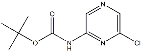 TERT-BUTYL (6-CHLOROPYRAZIN-2-YL)CARBAMATE 구조식 이미지