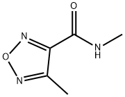 1,2,5-Oxadiazole-3-carboxamide,N,4-dimethyl-(9CI) Structure