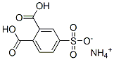 ammonium dihydrogen 4-sulphonatophthalate Structure
