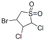 2,3-dichloro-4-bromotetrahydrothiophene-1,1-dioxide 구조식 이미지