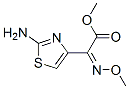 methyl (Z)-2-amino-alpha-(methoxyimino)thiazol-4-acetate Structure
