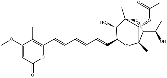 aurovertin D Structure