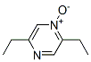 피라진,2,5-디에틸-,1-옥사이드(9CI) 구조식 이미지