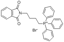 4-PHTHALIMIDOBUTYL TRIPHENYLPHOSPHONIUM BROMIDE Structure