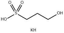 potassium 3-hydroxypropanesulphonate 구조식 이미지