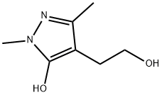 1H-Pyrazole-4-ethanol,  5-hydroxy-1,3-dimethyl- 구조식 이미지