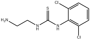 1-(2-aminoethyl)-3-(2,6-dichlorophenyl)thiourea 구조식 이미지