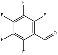 Pentafluorobenzaldehyde Structure