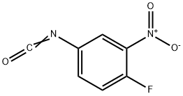 4-FLUORO-3-NITROPHENYL ISOCYANATE 구조식 이미지