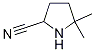 5,5-diMethyl-2-Pyrrolidinecarbonitrile 구조식 이미지