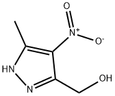 1H-Pyrazole-3-methanol, 5-methyl-4-nitro- (9CI) 구조식 이미지