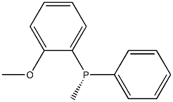 (S)-(2-METHOXYPHENYL)METHYLPHENYLPHOSPHINE Structure