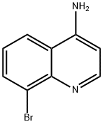 4-AMINO-8-BROMOQUINOLINE Structure