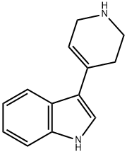 3-(1,2,3,6-TETRAHYDROPYRIDIN-4-YL)-1H-INDOLE Structure