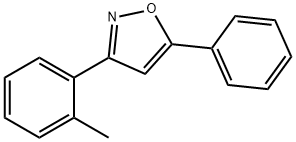 이속사졸,3-(2-메틸페닐)-5-페닐- 구조식 이미지