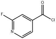 4-Pyridinecarbonyl chloride, 2-fluoro- (9CI) Structure