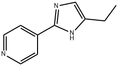 Pyridine,  4-(4-ethyl-1H-imidazol-2-yl)-  (9CI) 구조식 이미지
