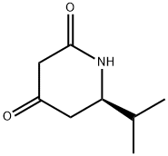 2,4-Piperidinedione,6-(1-methylethyl)-,(6R)-(9CI) 구조식 이미지