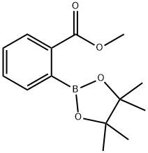 METHYL 2-(4,4,5,5-TETRAMETHYL-1,3,2-DIOXABOROLAN-2-YL)BENZOATE Structure