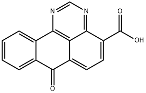 7-oxo-7H-benzo[e]perimidine-4-carboxylic acid 구조식 이미지