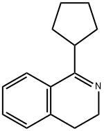 이소퀴놀린,1-시클로펜틸-3,4-디히드로-(9CI) 구조식 이미지