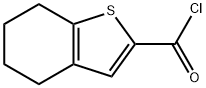 Benzo[b]thiophene-2-carbonyl chloride, 4,5,6,7-tetrahydro- (9CI) Structure