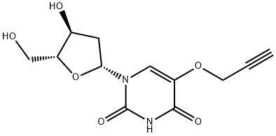 5-(PROPARGYLOXY)-2'-DEOXYURIDINE 구조식 이미지