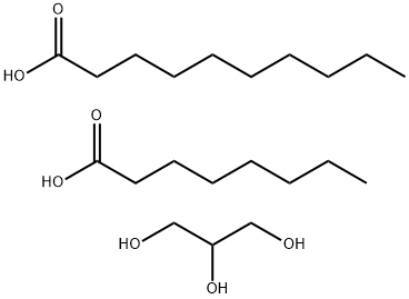 Decanoyl/octanoyl-glycerides Structure