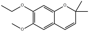 7-ETHOXY-6-METHOXY-2,2-DIMETHYLCHROMENE Structure