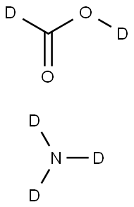 AMMONIUM FORMATE-D5 Structure