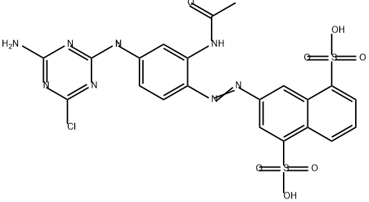 Reactive Yellow 3 Structure