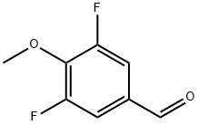 3,5-Difluoro-4-methoxybenzaldehyde 구조식 이미지