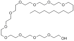 POLYOXYETHYLENE 10 LAURYL ETHER Structure