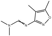Methanimidamide, N-(4,5-dimethyl-3-isoxazolyl)-N,N-dimethyl- (9CI) 구조식 이미지