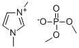 1,3-DIMETHYLIMIDAZOLIUM DIMETHYL PHOSPHATE 구조식 이미지