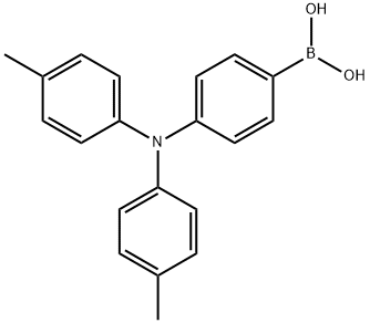 [4-[bis(4-methylphenyl)amino]phenyl]Boronic acid 구조식 이미지