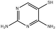 5-Pyrimidinethiol, 2,4-diamino- (9CI) 구조식 이미지