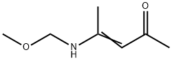 3-Penten-2-one, 4-[(methoxymethyl)amino]- (9CI) Structure