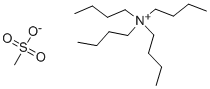 TETRABUTYLAMMONIUM METHANESULFONATE 구조식 이미지