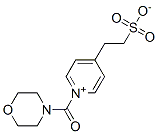 1-(morpholinocarbonyl)-4-(2-sulphonatoethyl)pyridinium 구조식 이미지